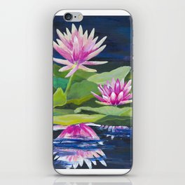 Water Lilies iPhone Skin
