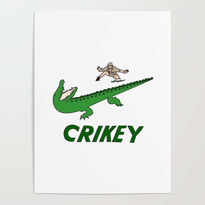 Crikey! Just Wrastle It Poster
