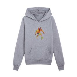 Watercolor Inline Skater Kids Pullover Hoodies