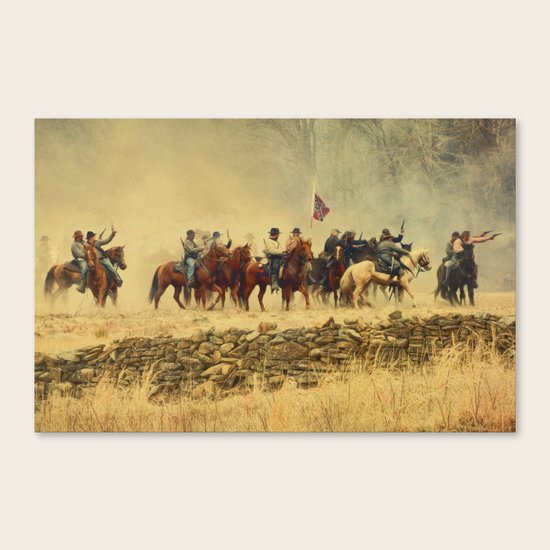 Under Attack Canvas Print