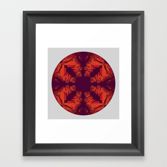 Mandala X Framed Art Print