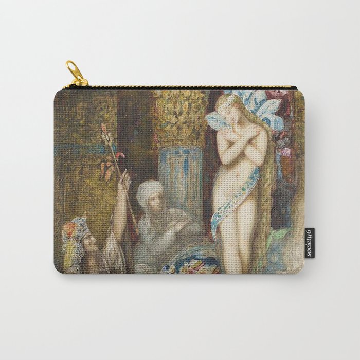 The fables - a summoning - Gustave Moreau Carry-All Pouch