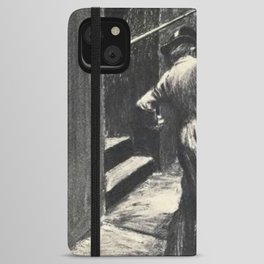 Charles Raymond Macauley Dr. Jekyll and Mr. Hyde iPhone Wallet Case