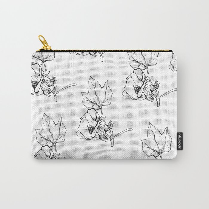 Cotton Bud Carry-All Pouch