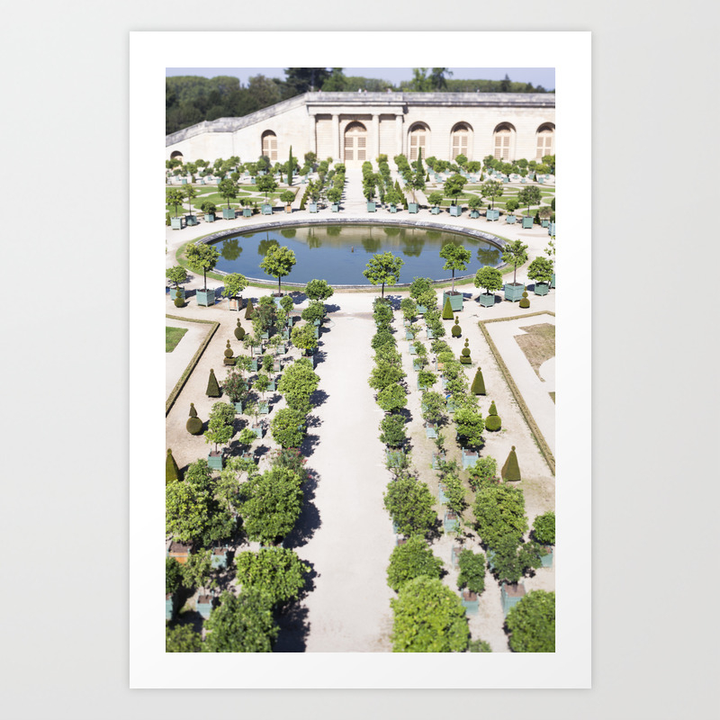 The Orangerie At Versailles Art Print By Christianalois Society6