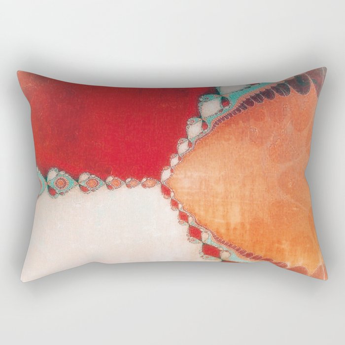 Southwestern Winter Sunset art and home decor Rectangular Pillow