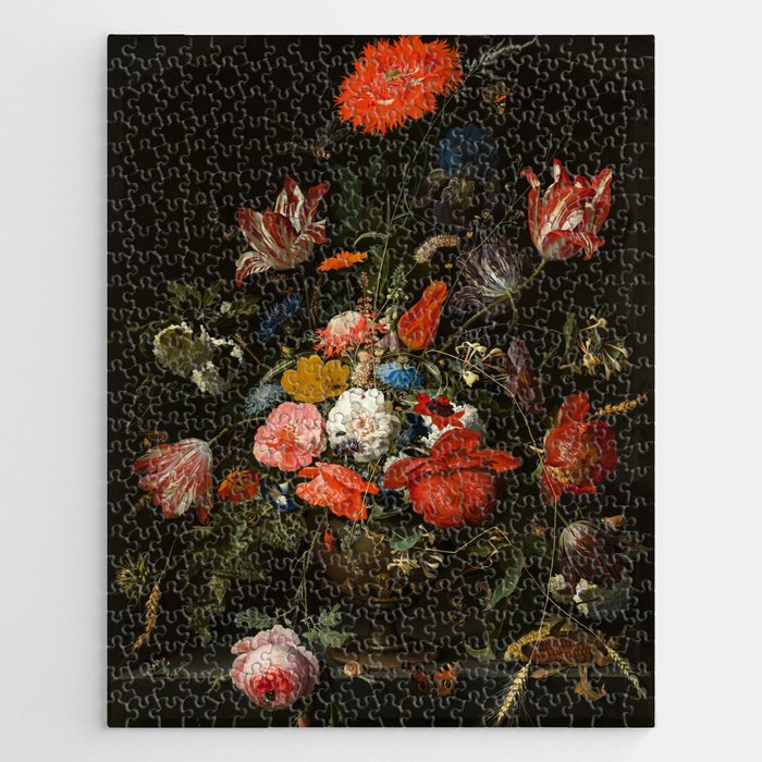 Elegant Flowers Jigsaw Puzzle