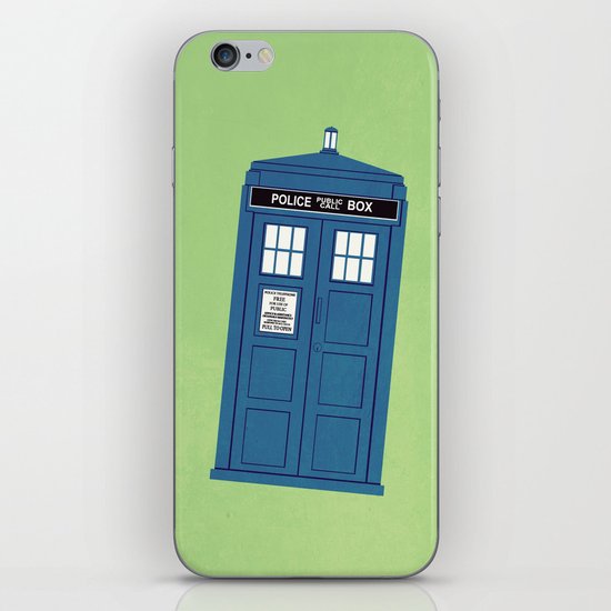 DOCTOR WHO. iPhone Skin