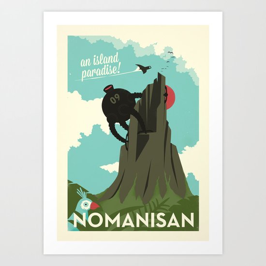 Nomanisan Art Print