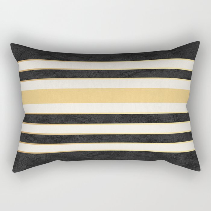 Marble stripes Rectangular Pillow