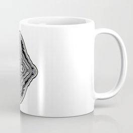 Simple Mermaid Mandala Coffee Mug | Digital, Mermaid, Drawing, Mandala 