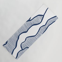Abstract mountains line 1 Yoga Mat
