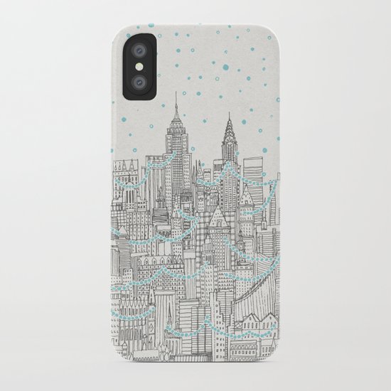 Winter in New York iPhone Case
