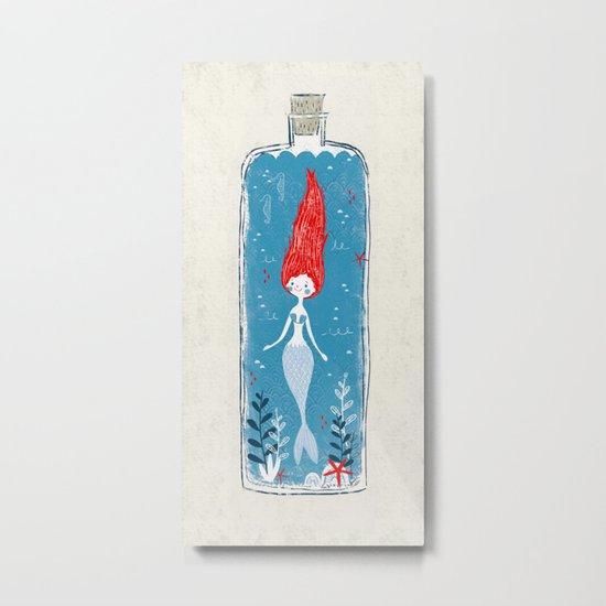 Mermaid - Limited time Metal Print