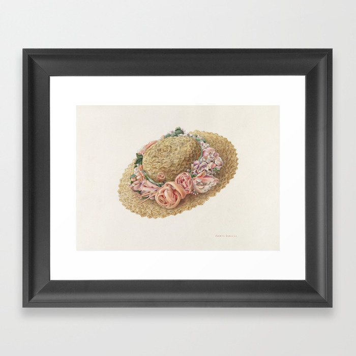 Hat Framed Art Print