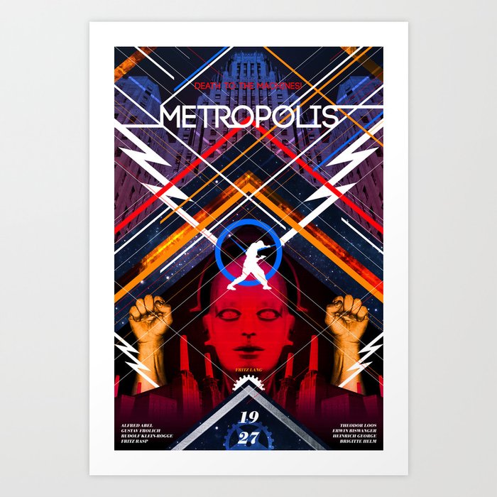 Visions of the Future :: Metropolis Art Print