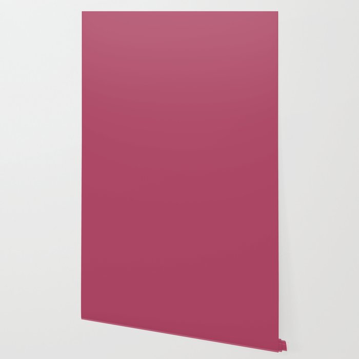 Dunn Edwards 2019 Trending Colors Sangria Pink De5041 Solid Color Wallpaper By Simplysolids Society6