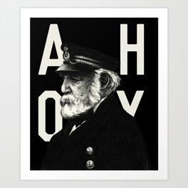 Ahoy Art Print