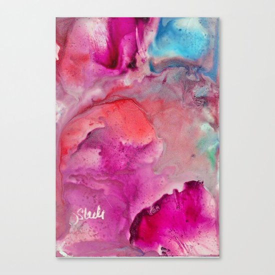 Abstract in Pink Canvas Print