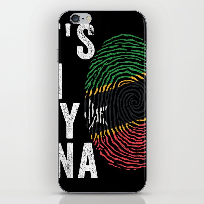 It's In My DNA - St Kitts and Nevis Flag iPhone Skin