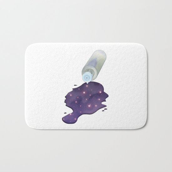 Universe in the Bottle Bath Mat