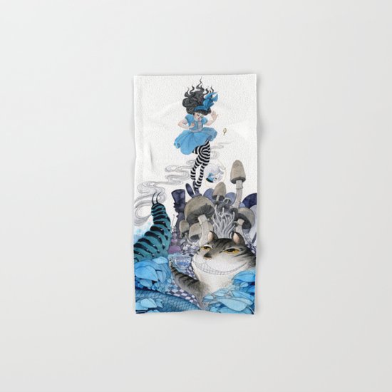 Alice in Wonderland Hand & Bath Towel