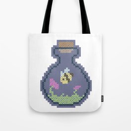 Bee in a Bottle Tote Bag