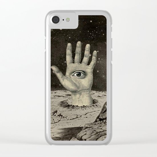 DO YOU SEE WHAT I SEE? Clear iPhone Case