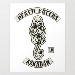 Death Eaters Art Print