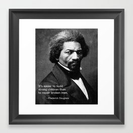 Frederick Douglass 1 Framed Art Print