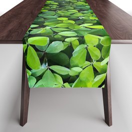 wall foliage glow up tint botanical art nature photography Table Runner