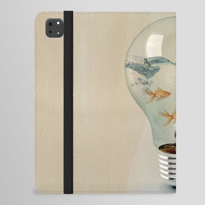 ideas and goldfish 03 iPad Folio Case