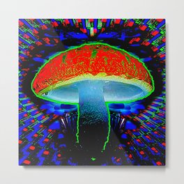 Magic Mushrooms Metal Print