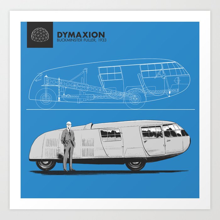 Dymaxion Art Print