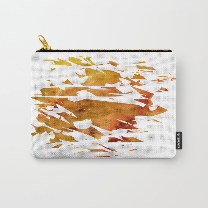 Abstract Acrylic Painting Broken Glass The Creation Carry All