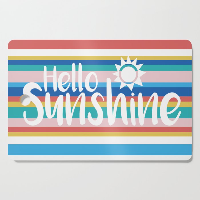 Hello Sunshine Cutting Board