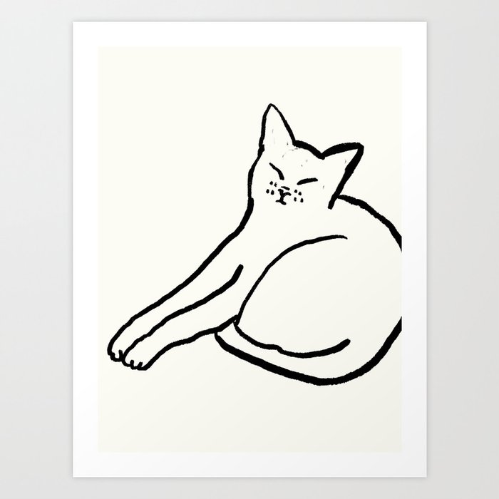 Another Cat Art Print