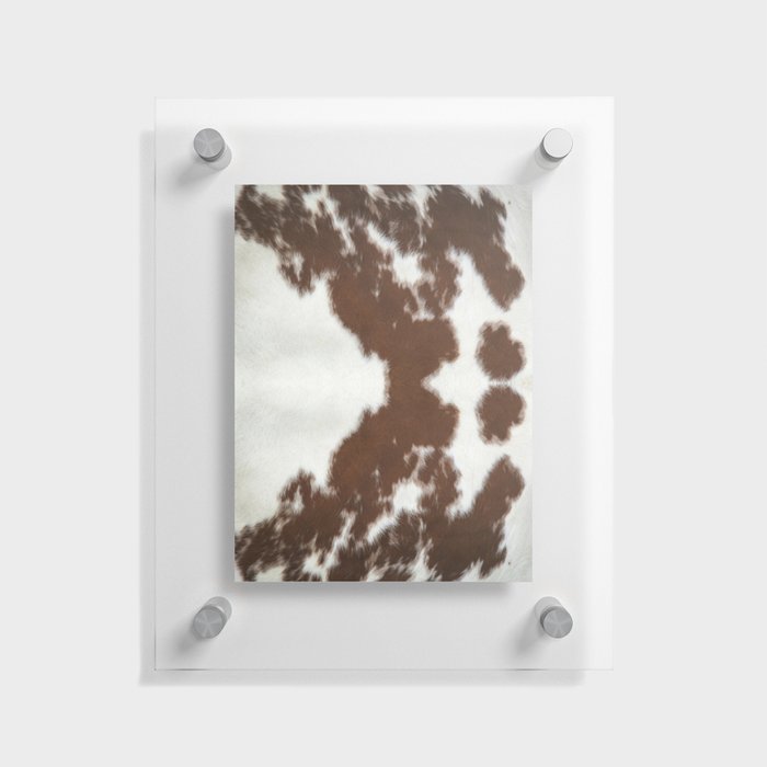 Southwestern Cowhide  Floating Acrylic Print