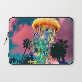 Electric Jellyfish In California Laptop Sleeve