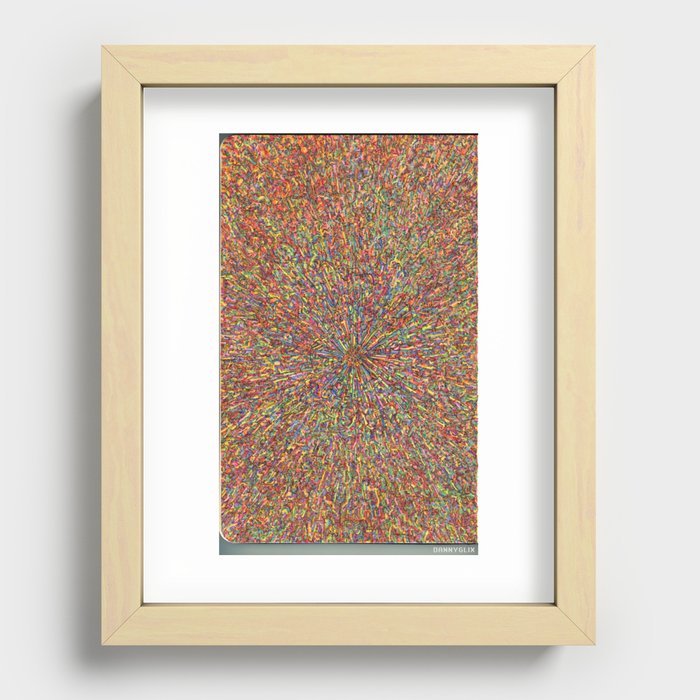 zooming Recessed Framed Print