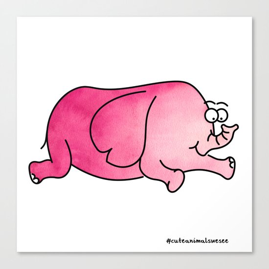 #4animalwesee Canvas Print