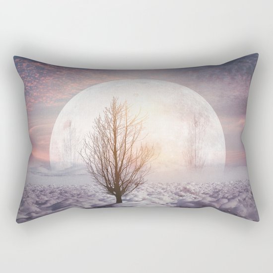 Hypnotized by the Moon Rectangular Pillow