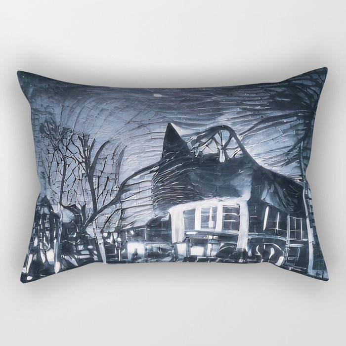 Salem's nights Rectangular Pillow