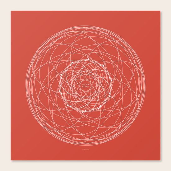 Ornament – Augenstern Canvas Print