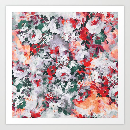 Beautiful Garden III Art Print