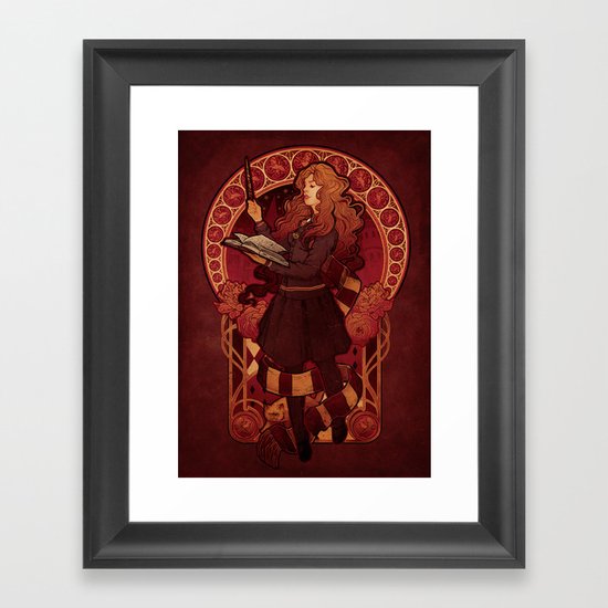 The Brightest Witch of Her Age Framed Art Print