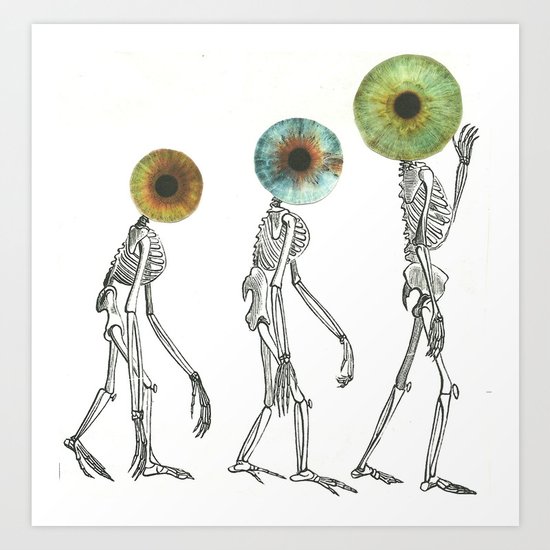 evolution Art Print