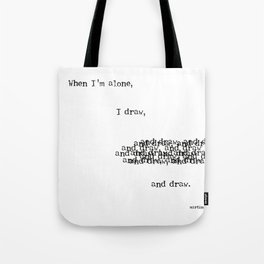 to draw Tote Bag