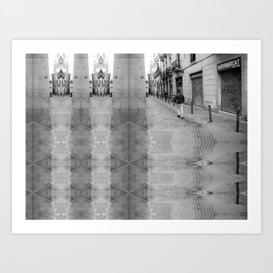 Tuesday 23 October 2012: go by the days Art Print
