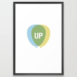 UP Framed Art Print